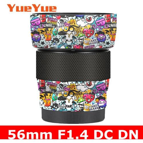 For Sigma 56mm F/1.4 DC DN ( For Sony E Mount ) Anti-Scratch Camera Lens Sticker Coat Wrap Protective Film Body Protector Skin