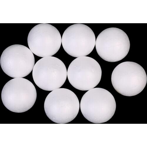 10Pack Modelling Craft Polystyrene Foam Shape Balls DIY Party Vase Decor 5cm