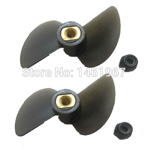 2pcs Feilun toy FT 009 RC Boat FT009 RC Rotor blade FT009-12 Tail Propeller spare parts