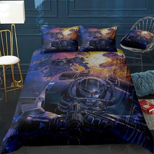 Gundam Duvet Cover Comfortable Quilt Home Decora Design Universal Bedding Set Bedclothes+Pillowcase 3pcs