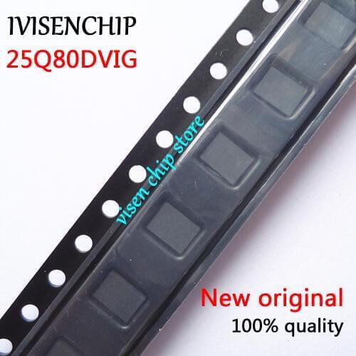 5pcs 25Q80DVIG W25Q80DVIG 25Q80DVZPIG W25Q80DVZPIG QFN-8
