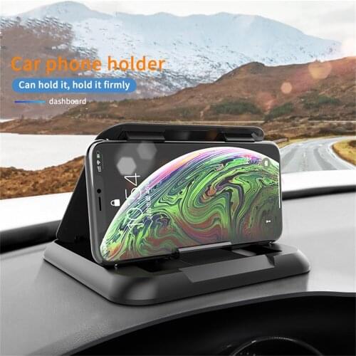 Large Car Bracket Car Phone Holder Universal Car Dashboard Mount Holder Support For iPhone For Cell Mobile Phone