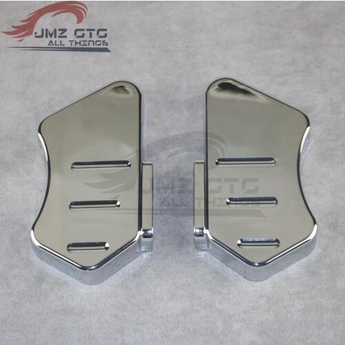 For HONDA VTX1800 2002 2003 2004 2005 2006 2007 2008 ABS Plastic Chrome Motorbike Front sand board decorative cover