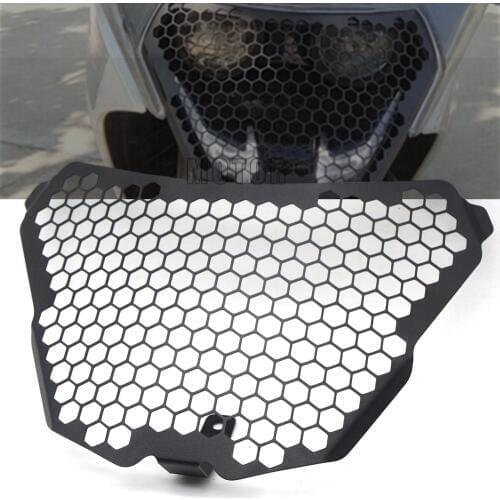 For RC125/RC200/RC390 2014-2016 2015 Motorcycle Stainless Steel Headlight Grille Guard Head Light Cover Protector Protection