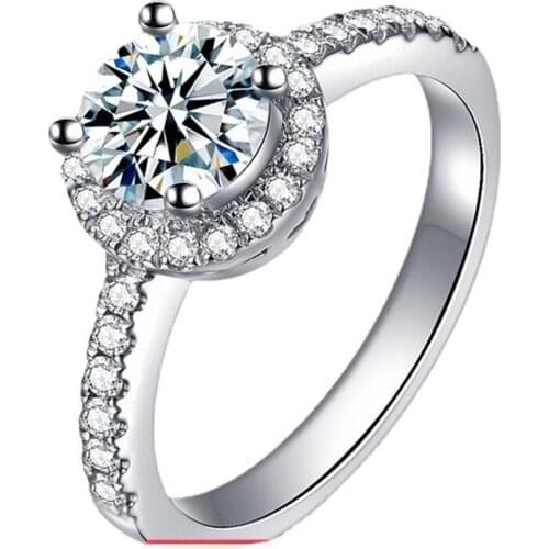 S925 Sterling Silver Rings for Women Noble Luxury Exquisite Elegant Proposal Platinum Original Design Wedding Gift Couple