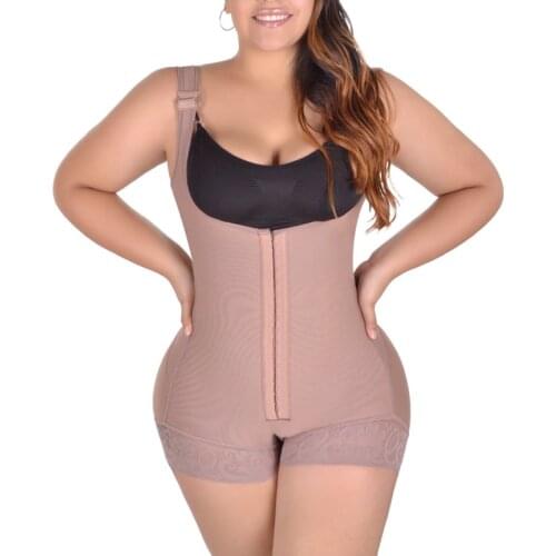 Shapewear Women Hombre Wide Shoulder Strap Stitching Lace Full Stitched Lace Body Shapewear Fajas Colombianas Originales