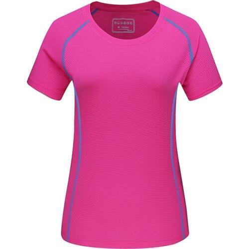 Summer outdoor tops tees quick-drying T-shirt men & women breathable mountaineering fishing trekking Short sleeve Hiking shirt