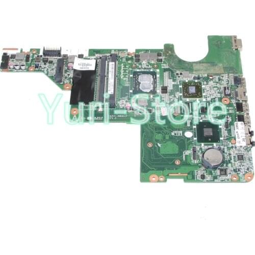 NOKOTION 634649-001 For HP compaq G62 CQ62 Laptop Motherboard i3-350M CPU with HD6300M Video Card