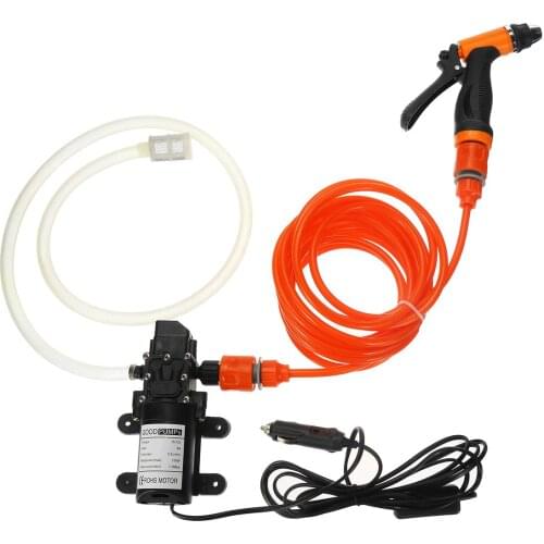 12V High Pressure Self-Priming Electric Car Wash Pump Power Tool 12v Portable Washing Machine Water Pump Set