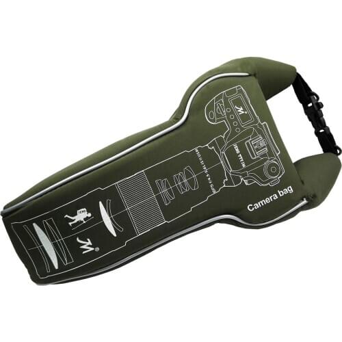 New Arrival Outdoor Waterproof Camera Bag Lens Tube Fashion Triangle Shockproof Photography Protective Case For Canon Nikon Sony