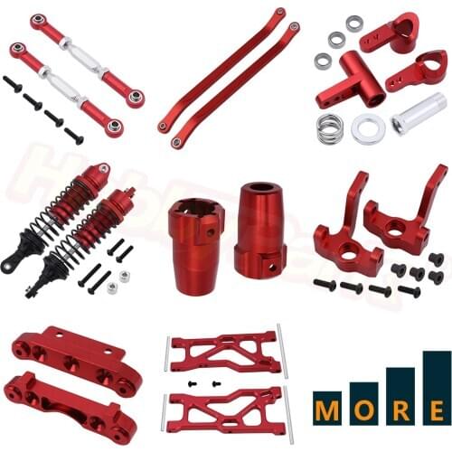 Metal Aluminum Alloy Upgrade Parts For VRX Racing 1/10 Trophy Truck RH1043 RH1045 RH1043SC OCTANE XL EBL EBD Red