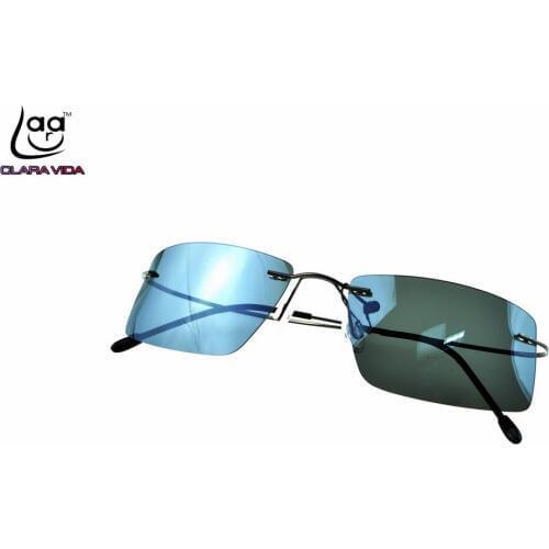 Oculos Masculino Genuine [clara Vida] Brand Alloy 8g Ultra Light Polarized Sunglasses Mens Nv Drivie Designer Sport Sun Glasses