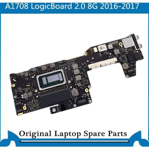 Original Logic board for Macbook Pro Retina13' A1708 Motherboard 820-00875-A Main Board i5 8G 2.0ghz 2016-2017