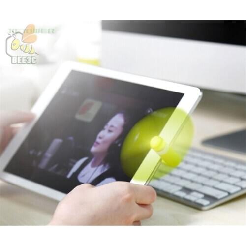 500pcs/lot Mini Portable Micro USB Fan 5v 1w Mobile Phone USB Gadget Fans Tester For Apple iphone 5 5s 5c se 6 6s 7 plus 8 X