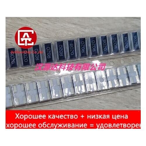 10pcs real orginal new terminal current sense resistor 1225 0.02R 2W 1% CS25FTFR020 reverse polarity lateral 20 milliohms