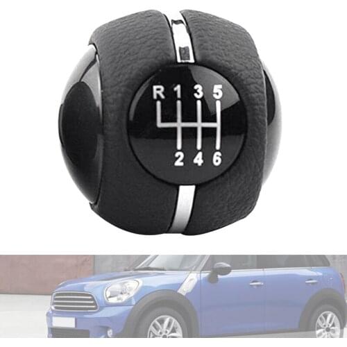 6 Speed Car Manual Gear Shift Knob Shifter Cover for Mini Cooper F55 F56 F54 F60 7641999