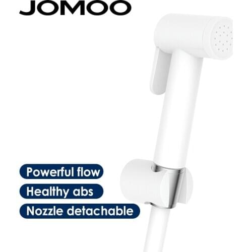 Handheld Toilet Bidet Set Kit JOMOO Full Pressure & Leakproof Cloth Diaper with 1.2M Hose and Holder for Bathroom Hand Sprayer