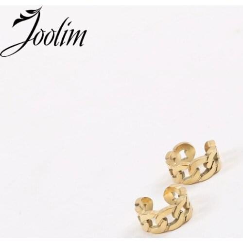 Tarnish Free PVD Gold Finish High-level Light Luxury Earring Stainless Steel Tarnish Free Gold Jewelry Wholesale