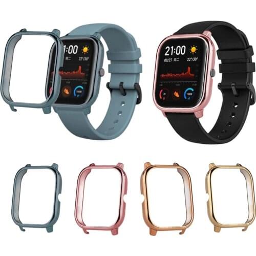 Protective Case PC Cover For Huami Amazfit GTS Frame Electroplating Protector Case Shell For Xiaomi Amazfit GTS Protection Case