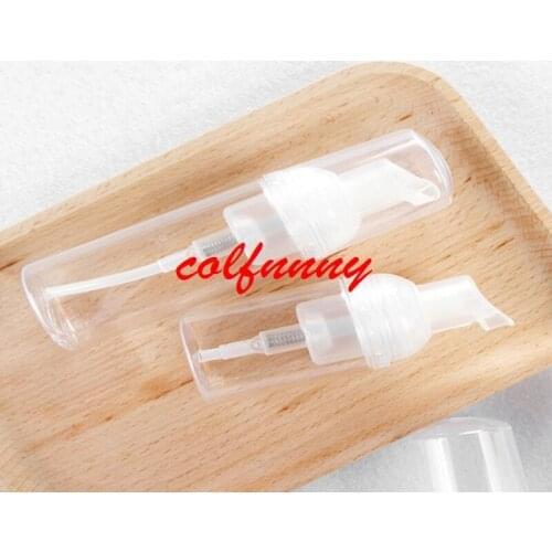 250pcs/lot Fast Shipping 30ml 60ml foam dispenser soap bubble bottle,refillable foaming bottle, make up mousse bottle