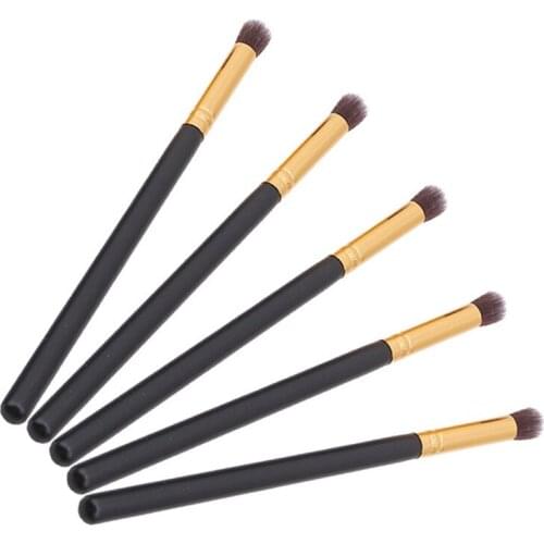Makeup Brushes 5PCS Eyeshadow Brush Blending Eyebrow Make Up Brushes Synthetic Bristles Beauty Cosmetics Brush Set