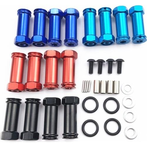 12Mm Aluminum Wheel Hex Adapters Long 29Mm Extension RC Car Conversion Parts for 1/12 Wltoys 12428 12423