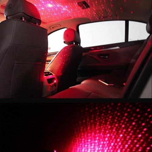 USB decorative LED lamp roof night light projector for Audi Q3 Q5 SQ5 Q7 A1 A3 S3 A4 S4 RS4 RS5 A5 A6 S6 C6 C7 S5 A7 S7 A8