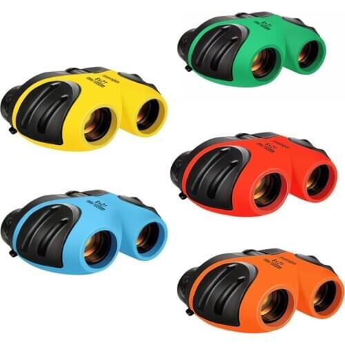 Binoculars Children Mini Portable Lightweight Outdoor Telescope for Kids Games 77HD
