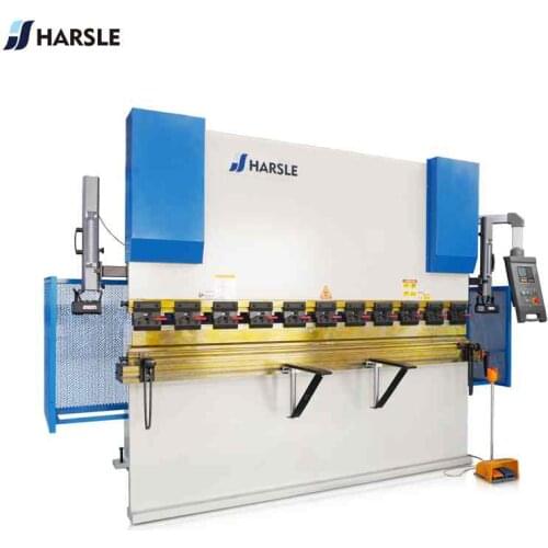HARSLE 100T NC hydraulic press brake with famous brand configurations