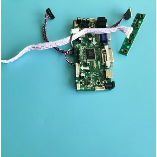 Kit for B133XW02 V0/B133XW02 V1/B133XW02 V2 panel HDMI+DVI+VGA 40pin LCD LED M.NT68676 1366x768 Display Controller Board Screen