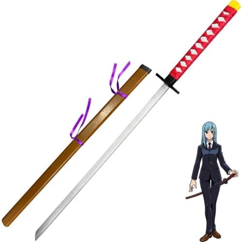 Anime Jujutsu Kaisen Miwa Kasumi Cosplay Sword Wooden Props Adult Carnival Halloween Fancy Party Props Weapons for Christmas