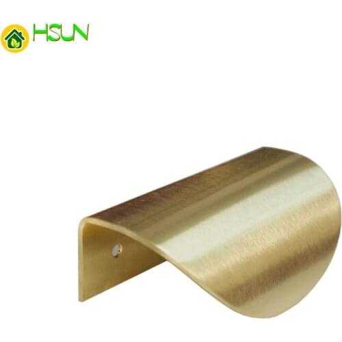 Brass Gold Cabinet Pulls Furniture Handles Kitchen Door Handle Copper Drawer Pull Knobs Cupboard Handle