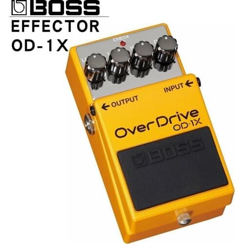 Boss Overdrive OD-1X guitar comprehensive effect device new overdrive pedal