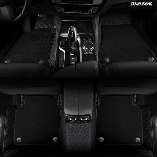 Custom car floor mats for Toyota 86 Land Cruiser Prado CHR CROWN Zelas Previa WISH Venza Fortuner Sienna Tundra auto foot mats