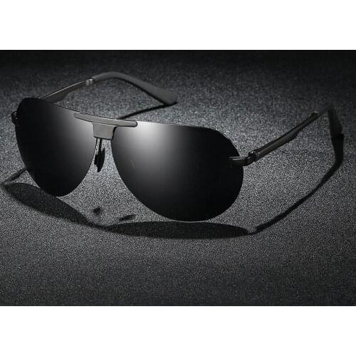 Vintage Polarized Sunglasses for Men Classic Pilot Driving Sun Glasses Metal Frame Mirror Lens Sunglasses UV400 Glasses Goggles
