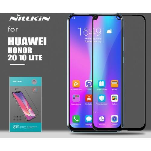 Nillkin for Huawei Honor 20 10 Lite Glass CP+ 2.5D Full Glue Tempered Glass Protective Screen Protector for Huawei Honor 20 Pro