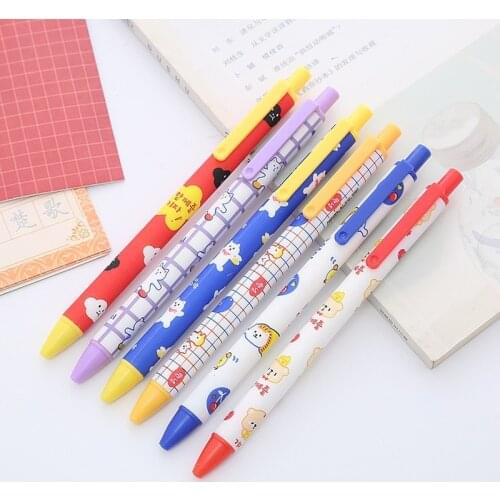 Bear Gel Pen Office Stationery Cute Pens Creative Cute Cool Pens Novelty Student Cute Gel Pen School Office Supplies