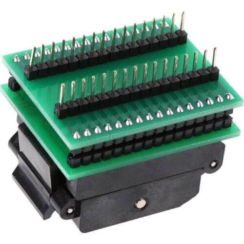 2021 New TQFP32 QFP32 TO DIP32 IC Programmer Adapter Chip Test Socket SA663 Burning Seat
