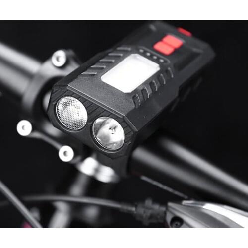 4000mAh Bicycle Light Rainproof USB Charging LED Power Bank MTB Bicycle Front Light Accessories #147