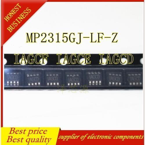 5PCS MP2315GJ MP2315 MP2315GJ-LF-Z IAGCG IAGCE IAGCF IAGxx SOT23-8