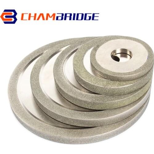 3"/4"/5"/6" Diamond Grinding Wheel Abrasive Disc for Carbide File Metal Milling Cutter Grinder Disc 100#/150#/180