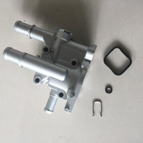 Aluminum Engine Cooling Thermostat Housing Cover For Chevrolet Cruze Epica 2007 OEM 71744389 96984103 96817255
