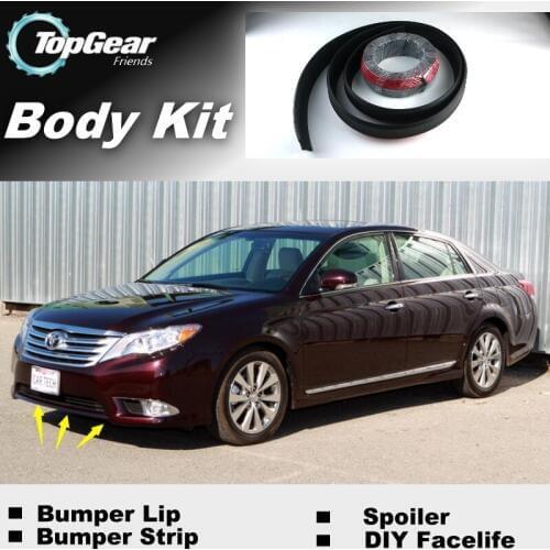 For TOYOTA Avalon / Pronard Bumper Lip / Front Spoiler For TG Friends Car Tuning / TOPGEAR Body Kit / Strip Skirt