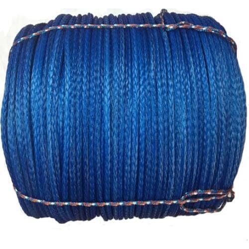 Free Shipping 4mm x 500m Synthetic Winch Line UHMWPE Fiber Rope Towing Cable Car Accessories For 4X4/ATV/UTV/4WD/OFF-ROAD