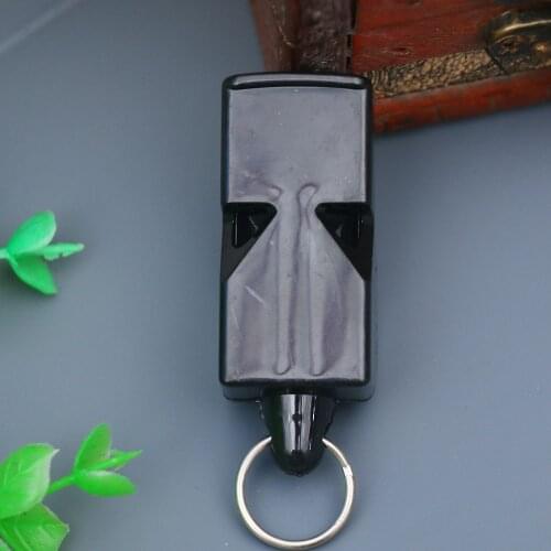 5PCS Outdoors High Decibel Portable Keychain Whistle Emergency Survival Cheerleading Birthday Party Whistle Multifunction Tools