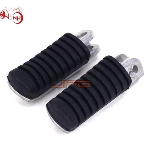 For KAWASAKI ZRX400 ZRX1100 ZRX1200 Z1000 Z750 ZX6R ZX9R ZX12R ZR7S Motorcycle Footrest Front Foot Pegs Rests Pedals