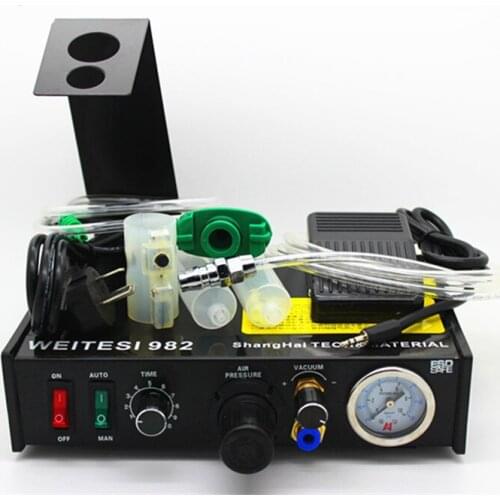 Dispensing machine 982 semi automatic quick drying glue dripping machine atx-ii silicone paste glue machine 982