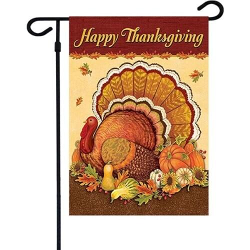 Halloween rooster Double-sided 3D printed Flag house flag&garden flag Halloween party Flags Hanging House Decoration style-2