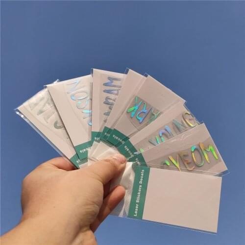 KPOP JB MARK BAMBAM JINYOUNG YUGYEOM JACKSON YOUNGJAE Holographic Stickers Celebrity Related Goods Laser Stickers wholesale