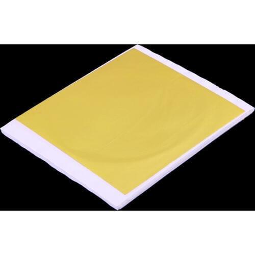 1000 sheets 13.5x14.2 cm Clutch sparking Imitation gilding gold leaf for furniture lines wall crafts